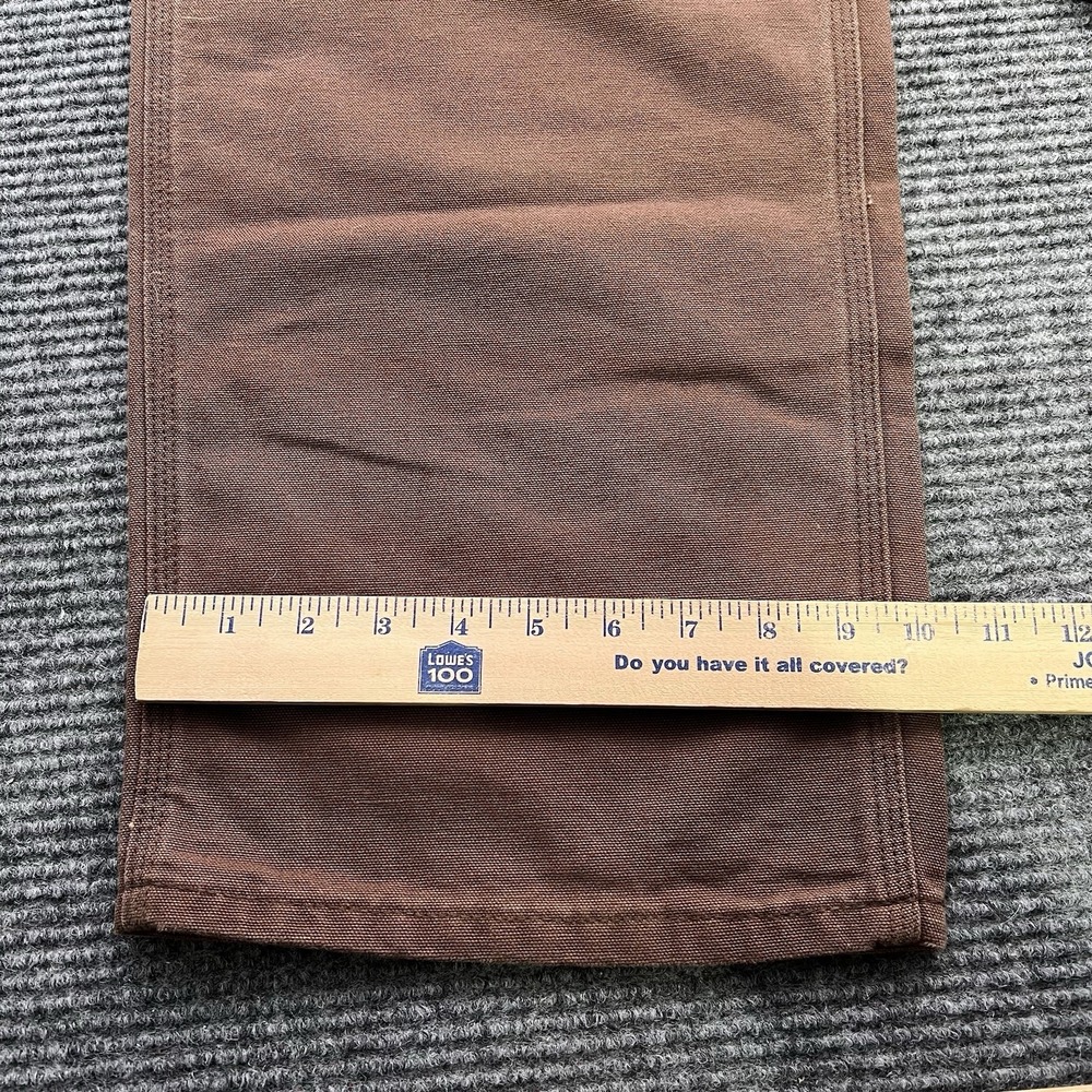 Vintage Carhartt B11 CHT Duck Dungaree Work‎ Pants Men's Size 42x32 Brown NWT - Picture 8 of 8